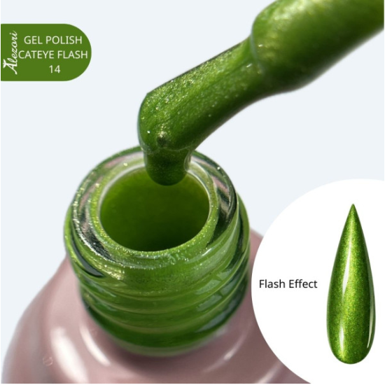 GEL POLISH CAT EYE FLASH 14 ALEZORI 15ml