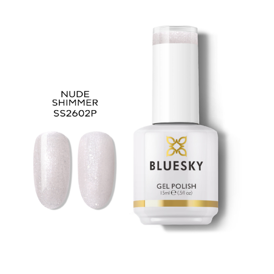 Ημιμόνιμο βερνίκι νυχιών Bluesky Nude Shimmer SS2602P