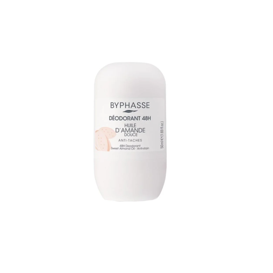 Αποσμητικό για τις μασχάλες Byphasse roll on Sweet Almond Oil 50ml