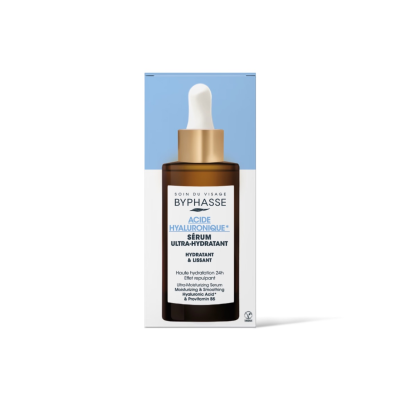 Σέρουμ Προσώπου Ενυδάτωσης Byphasse Hyaluronic Acid 50ml (Δώρο Lip Balm) 