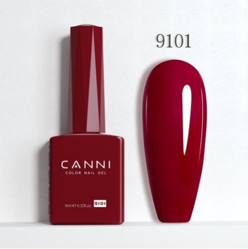 Ημιμόνιμο Βερνίκι Canni Color Nail Gel No 9101 Heath Hema Free 9ml