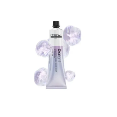 Βαφή μαλλιών Loreal Professionel Dia Light Hyaluronic Acidic Gloss Color No Ammonia 6.28 Σκούρο Ξανθό Ιριδίζον Μόκα 60ml
