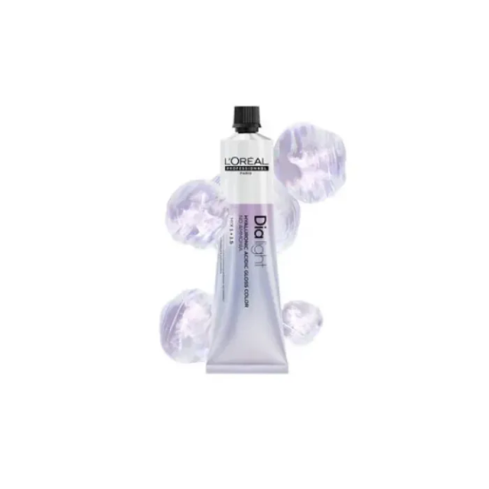 Βαφή μαλλιών Loreal Professionel Dia Light Hyaluronic Acidic Gloss Color No Ammonia 9.12 Milkshake Ξανθό Πολύ Ανοιχτό Σαντρέ Ιριζέ 60ml