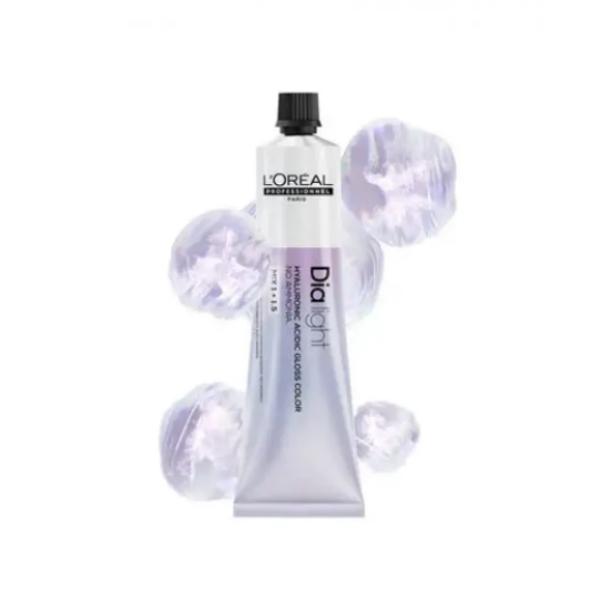 Βαφή μαλλιών Loreal Professionel Dia Light Hyaluronic Acidic Gloss Color No Ammonia 8.23 Ξανθό Ανοιχτό Ιριζέ Ντορέ 60ml