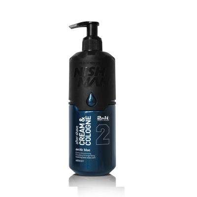 NishMan Κρέμα Aftershave Arctic Blue 400ml