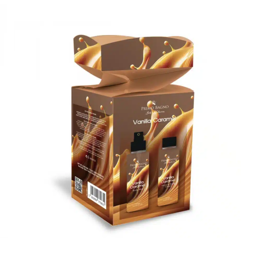 Σετ Δώρου σε Χάρτινη Συσκευασία Primo Bagno Vanilla Caramel 