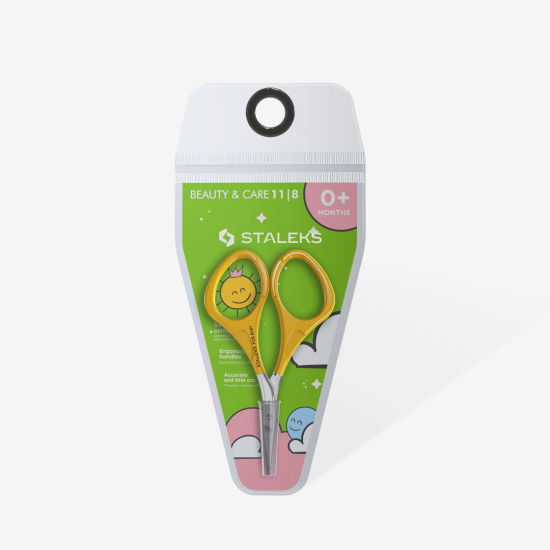 Ψαλιδάκι για Μωρά Staleks Beauty & Care Nail scissors for baby 0+  (11 - 8)