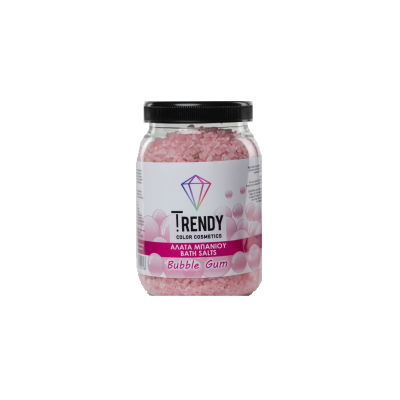 Άλατα Μπάνιου με Άρωμα Bubble Gum Trendy 1000gr