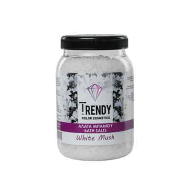 Άλατα Μπάνιου με Άρωμα White Musk Trendy 1000gr