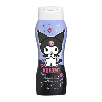  AIR-VAL Kuromi Παιδικό Αφρόλουτρο & Σαμπουάν 500ml
