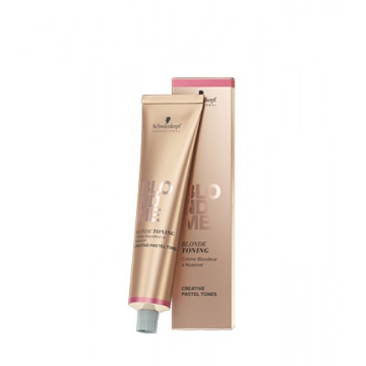 Βαφή Μαλλιών Schwarzkopf Professional Blond Me Blonde Toning T- STEEL BLUE 60ml