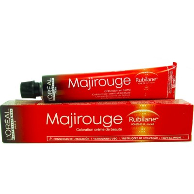 Βαφή Μαλλιών LOreal Professionnel Majirouge Rubilane No 5.46  Καστανό Ανοικτό Χάλκινο Κόκκινο 50ml